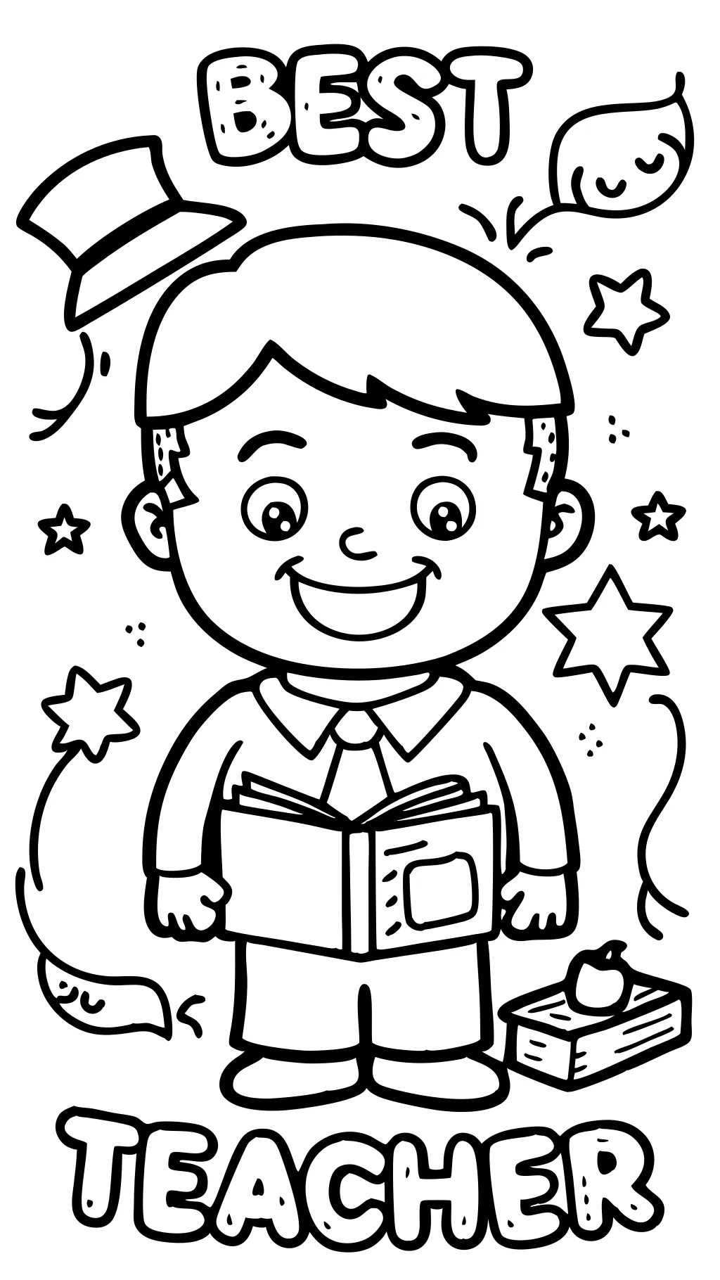 best teacher coloring pages